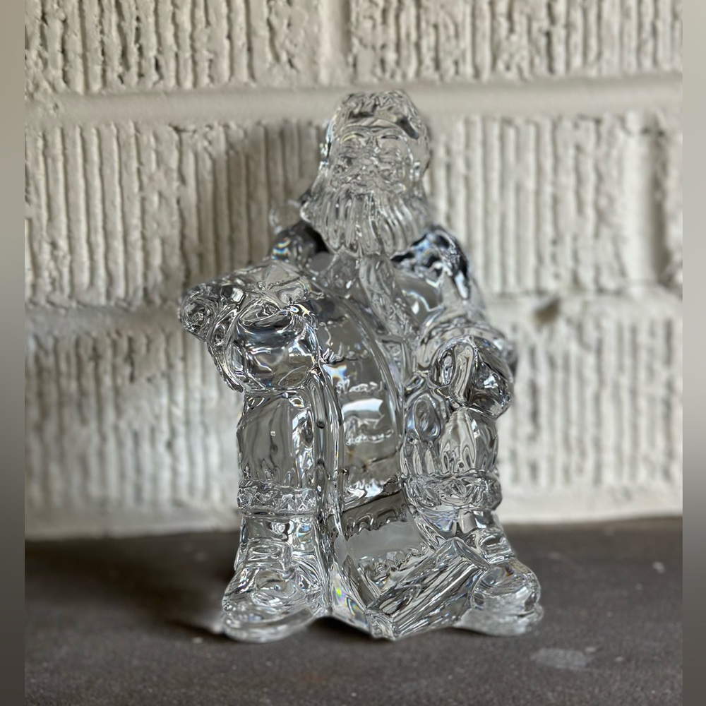Waterford crystal 2005 Santa figure.  About 6” tall. Like new.